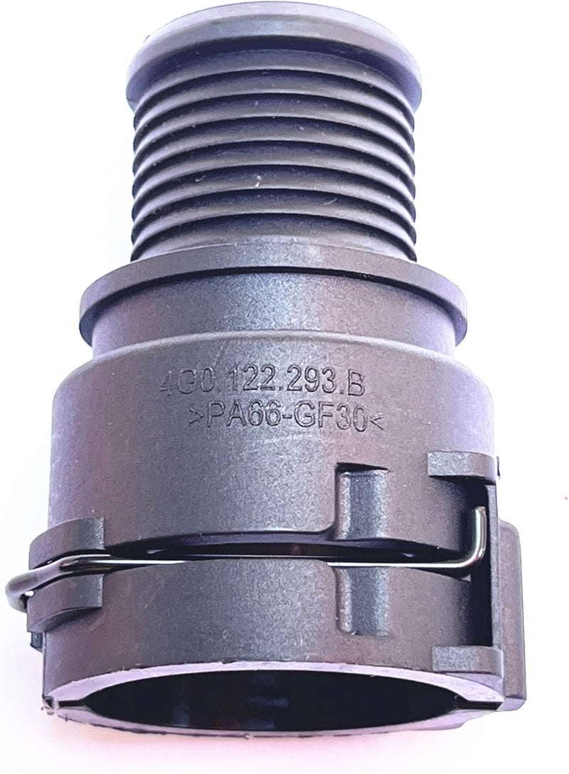 FEEDUN 4G0122293B,Coolant Hose Connector Adapter,Radiator Pipe Line Fitting for VW Tiguan/Atlas/Jetta/Taos/Golf,for Audi Q5/A5/S5/RS5/Q7/A4/S4/Q3/A3/S3,NW16 0° Engine Heater Hose Assembly Junction Flange - Image 3